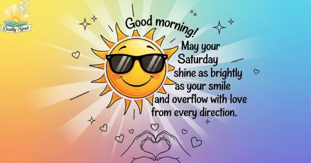 Beautiful Good Morning Happy Saturday Blessings