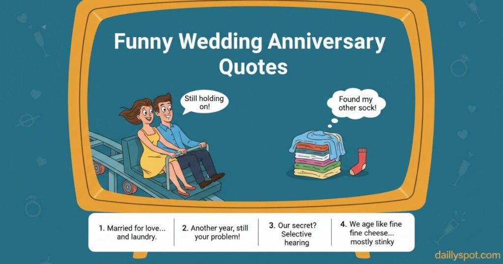 Funny Wedding Anniversary Quotes