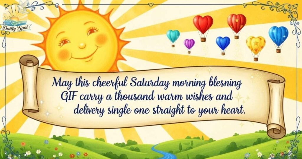 Good Morning Saturday Blessings GIF