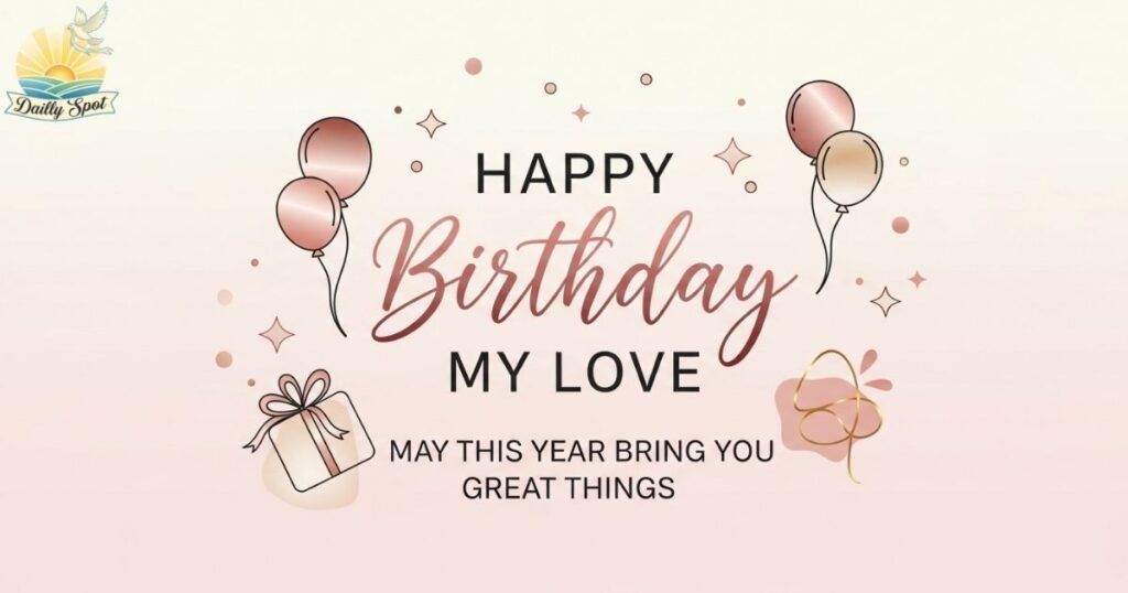 Happy Birthday Wishes for Husband