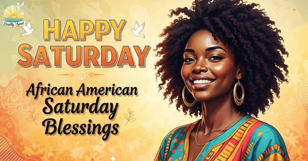 Happy Saturday Black Woman