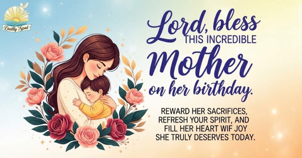 Loving Birthday Prayer for a Mother