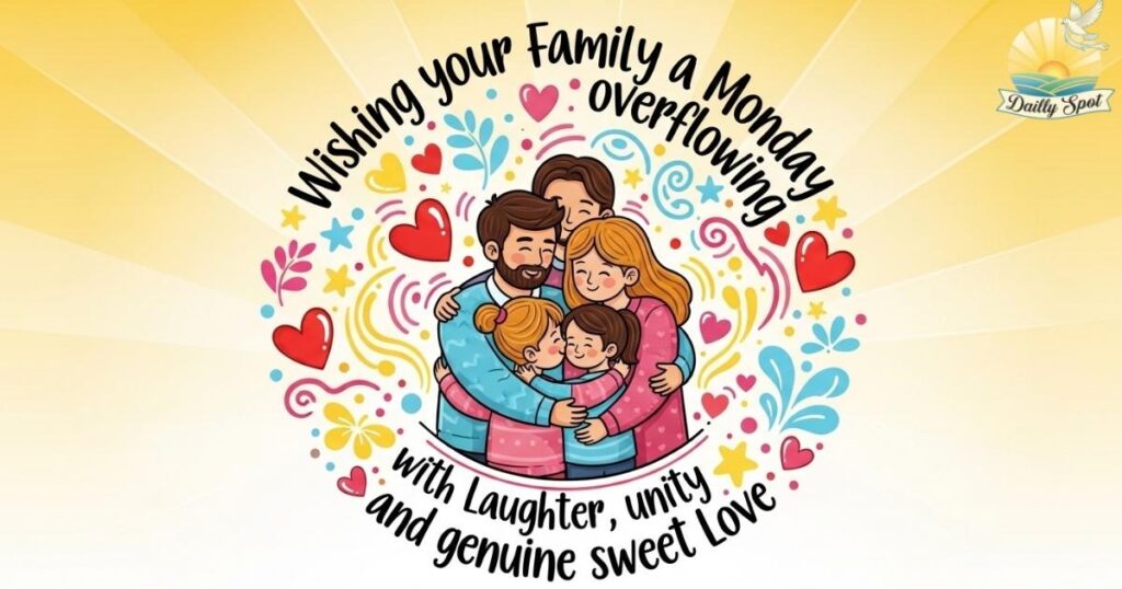 Monday Blessings For Family Members