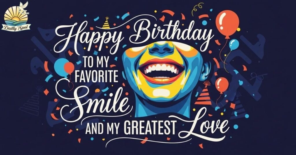 Sweet Happy Birthday Message for Husband