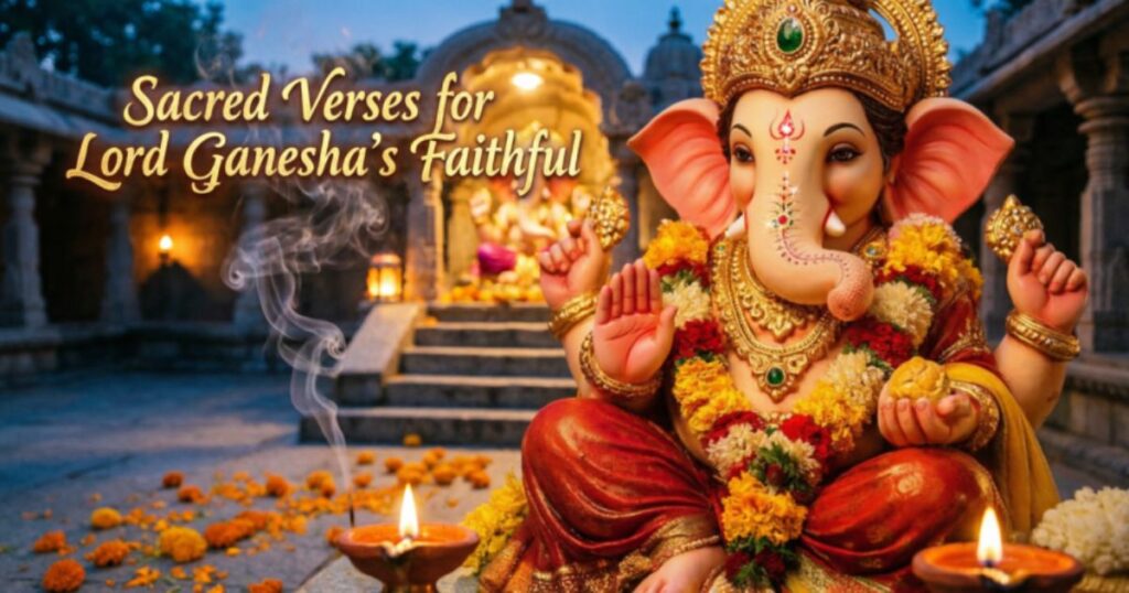 Divine Captions for Ganpati Bappa Devotees