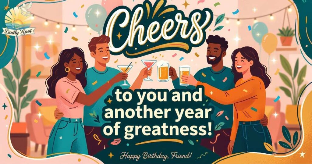 Happy Another-Year Birthday Wishes for Friends