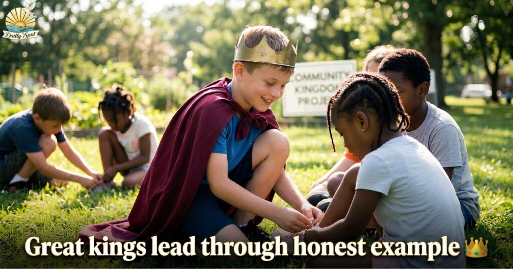 King Boy Leadership Captions