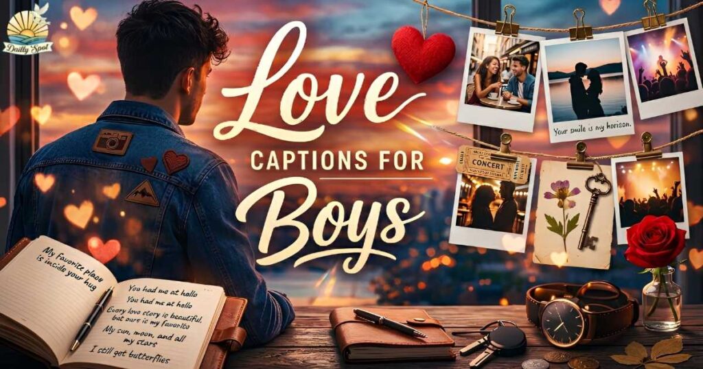 Love Captions for Boys