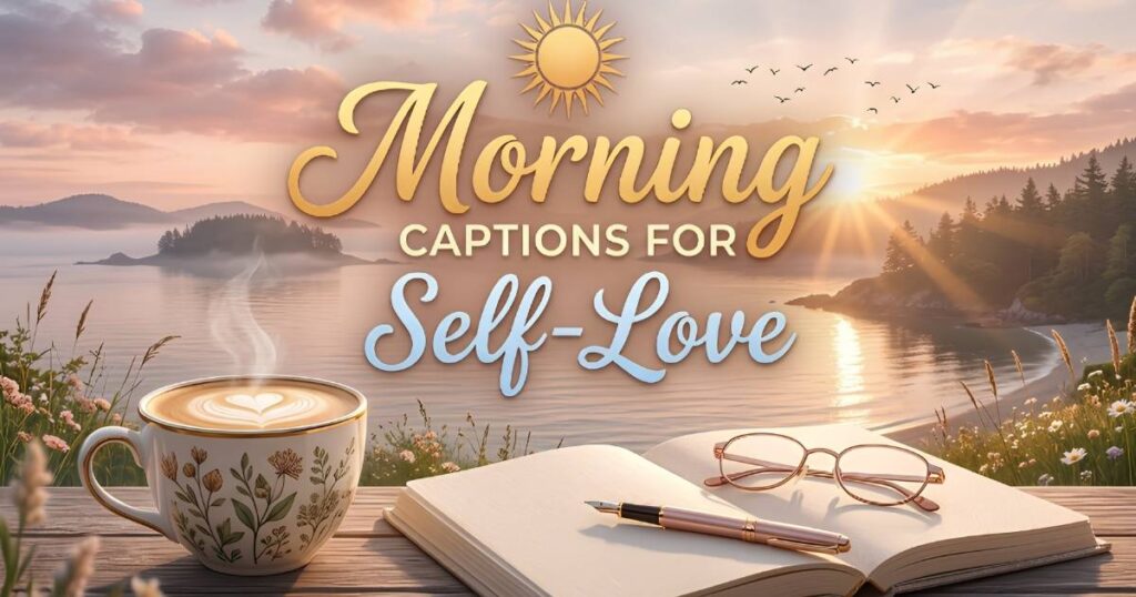 Morning Captions for Self-Love