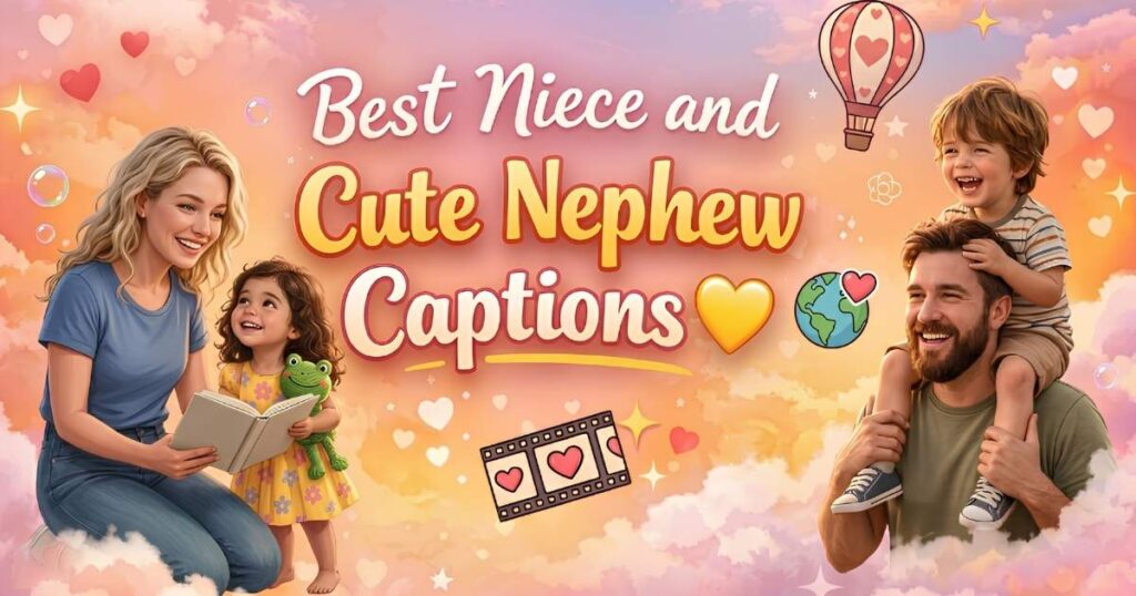 Niece and Cute Nephew Captions