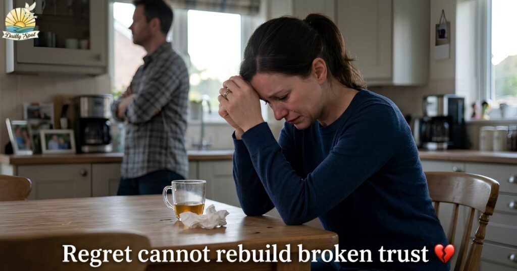 Regret Cheating Wife Captioned