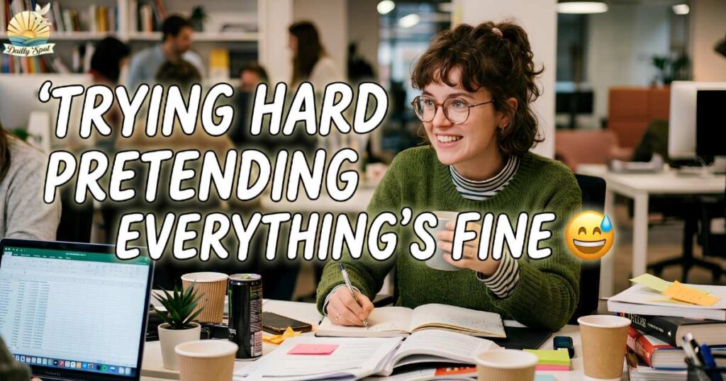 Self-Deprecating and Relatable Prejac Captions