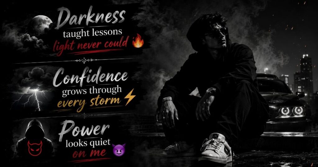 Attitude Dark Captions