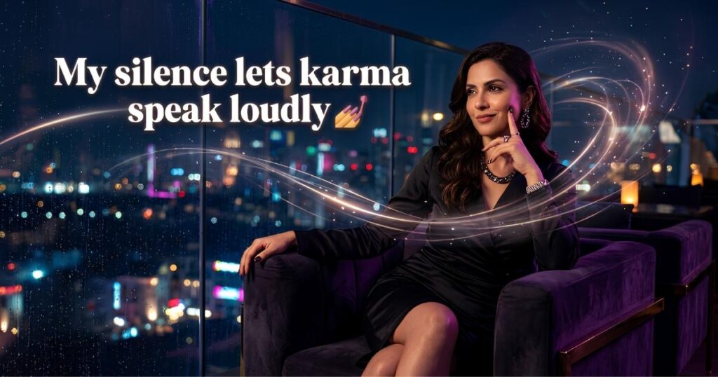 Attitude Karma Captions for Instagram