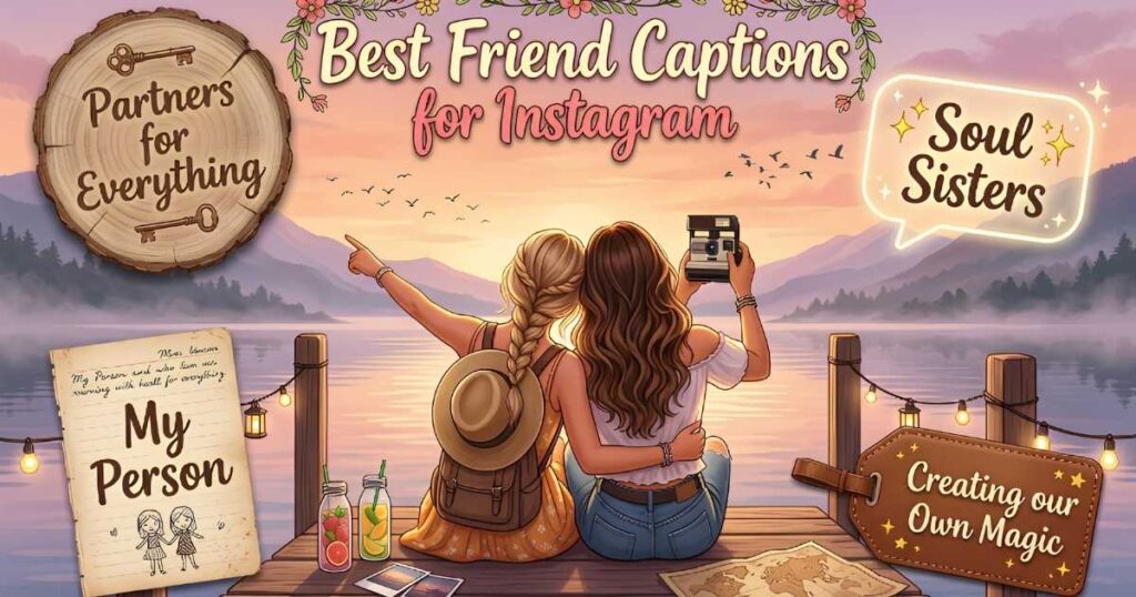 Best Friend Captions for Instagram