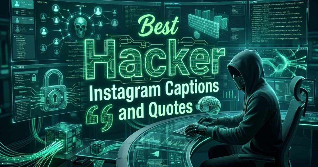 Best Hacker Instagram Captions and Quotes