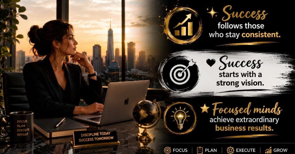 Classy Business & Success Captions