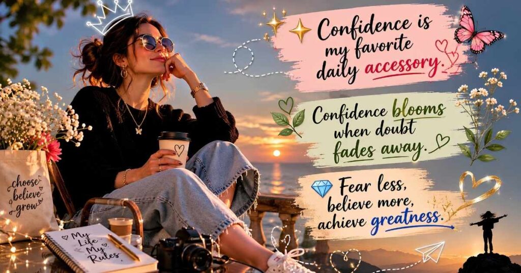Classy Confidence Captions