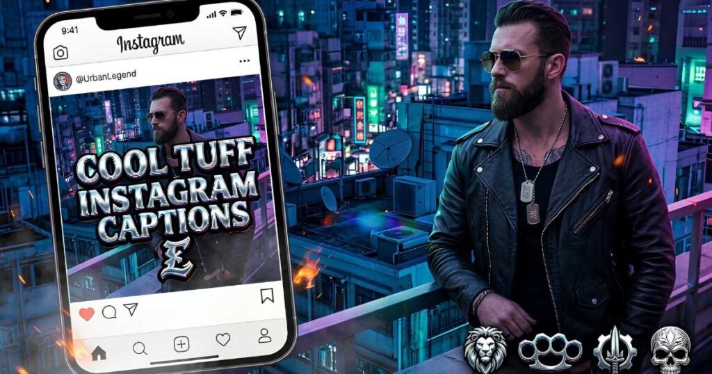 Cool Tuff Instagram Captions