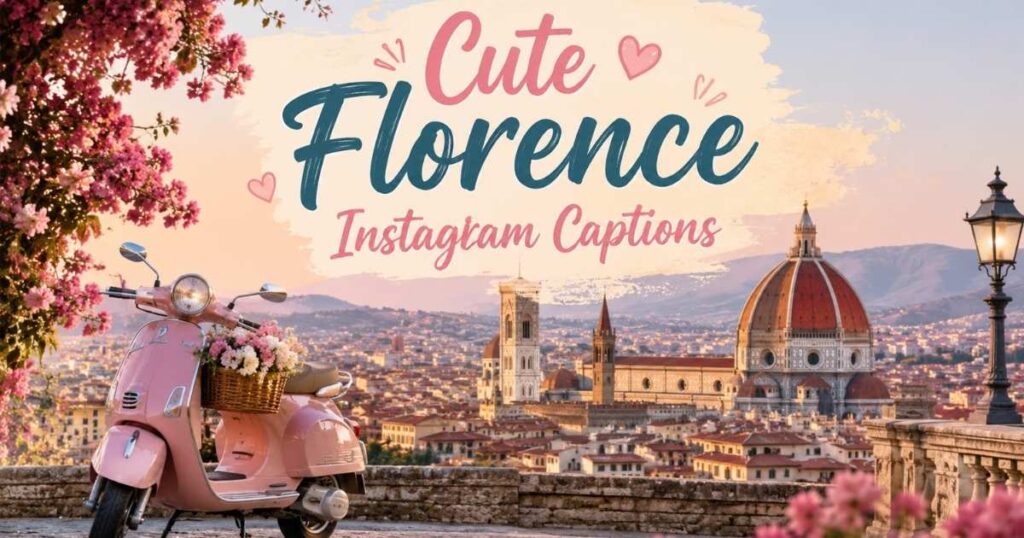 Cute Florence Instagram Captions