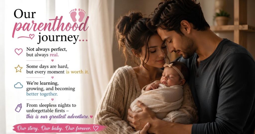 Emotional Captions About Parenthood Journey