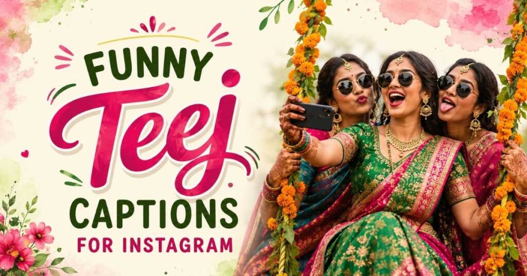 Funny Teej Captions for Instagram