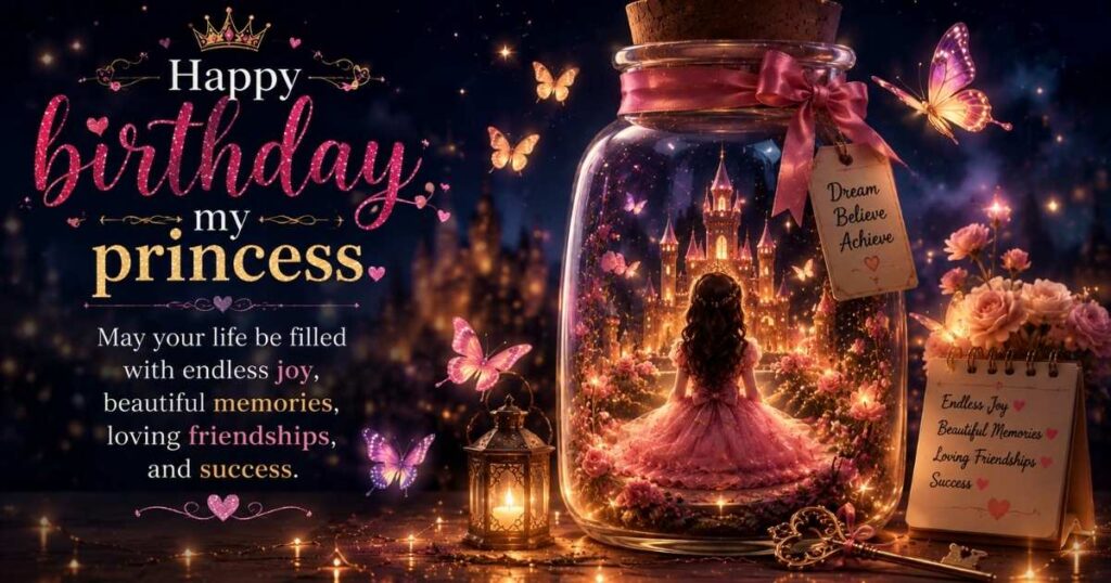 Happy Birthday My Princess Wishes