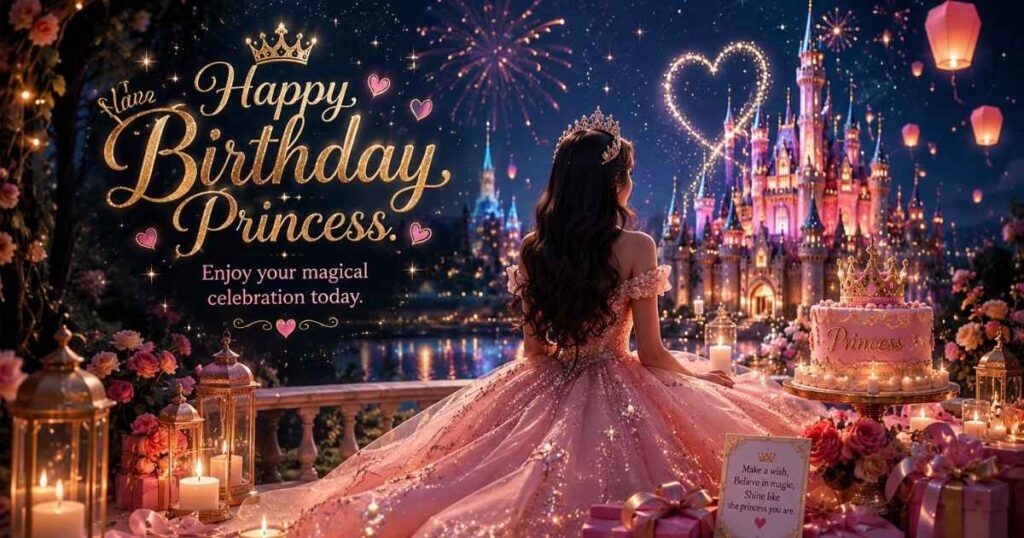 Princess Birthday Wishes