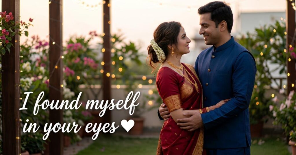 Romantic Saree Captions For Special Moments