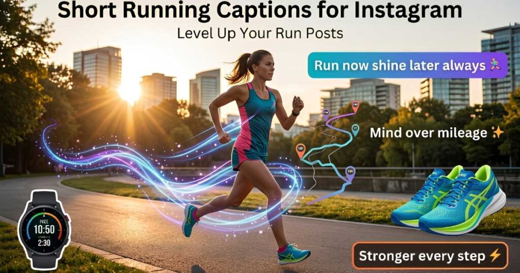 Short Running Captions for Instagram
