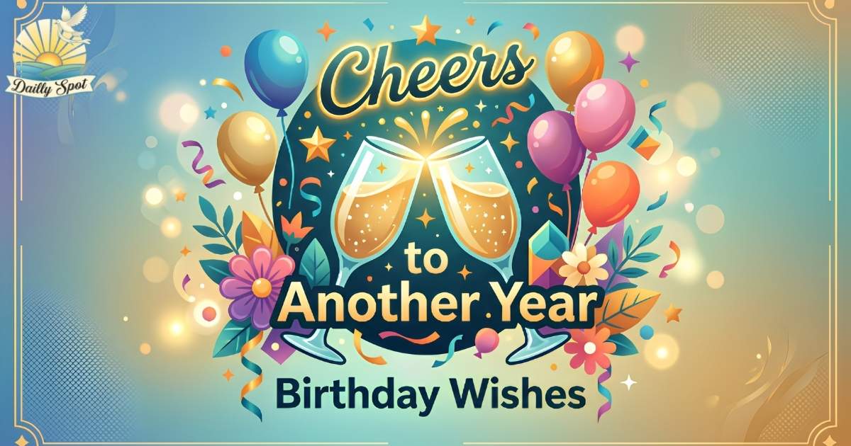 160+ Cheers to Another Year Birthday Wishes
