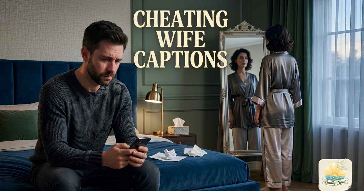 100+ Cheating Wife Captions  | Bold, Emotional & Copy-Paste Ready