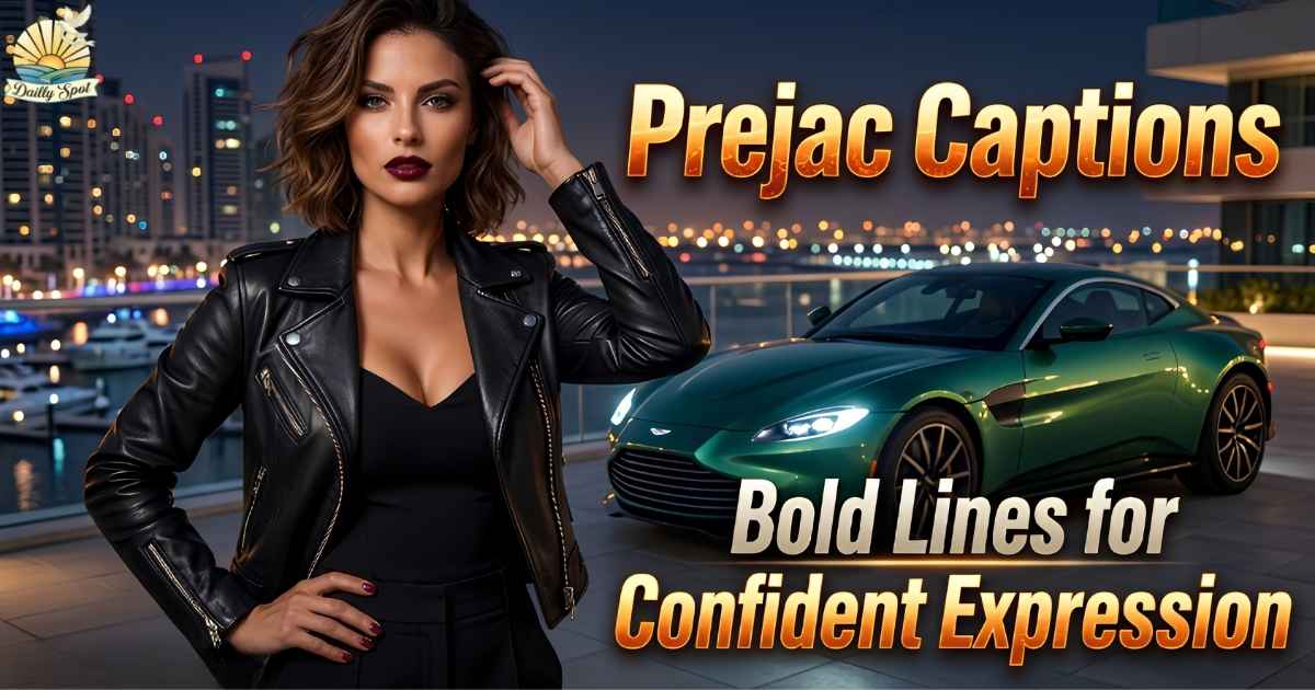 510+ Prejac Captions: Bold Lines for Confident Expression