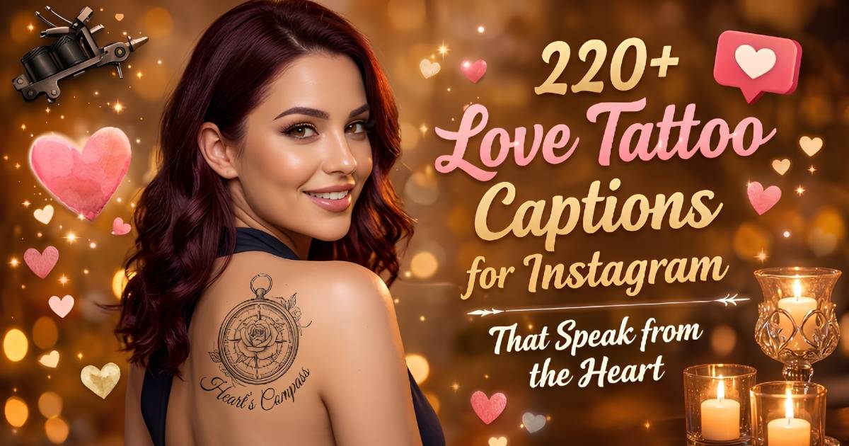 Tattoo Captions for Instagram