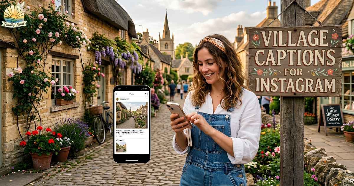 110+ Village Captions for Instagram: That Feel Like Home