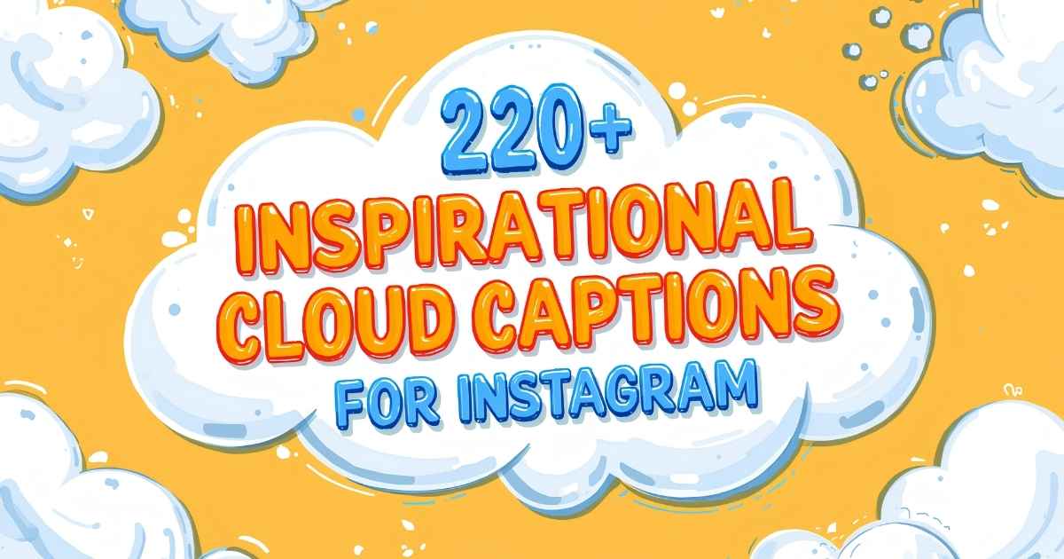 Cloud Captions For Instagram