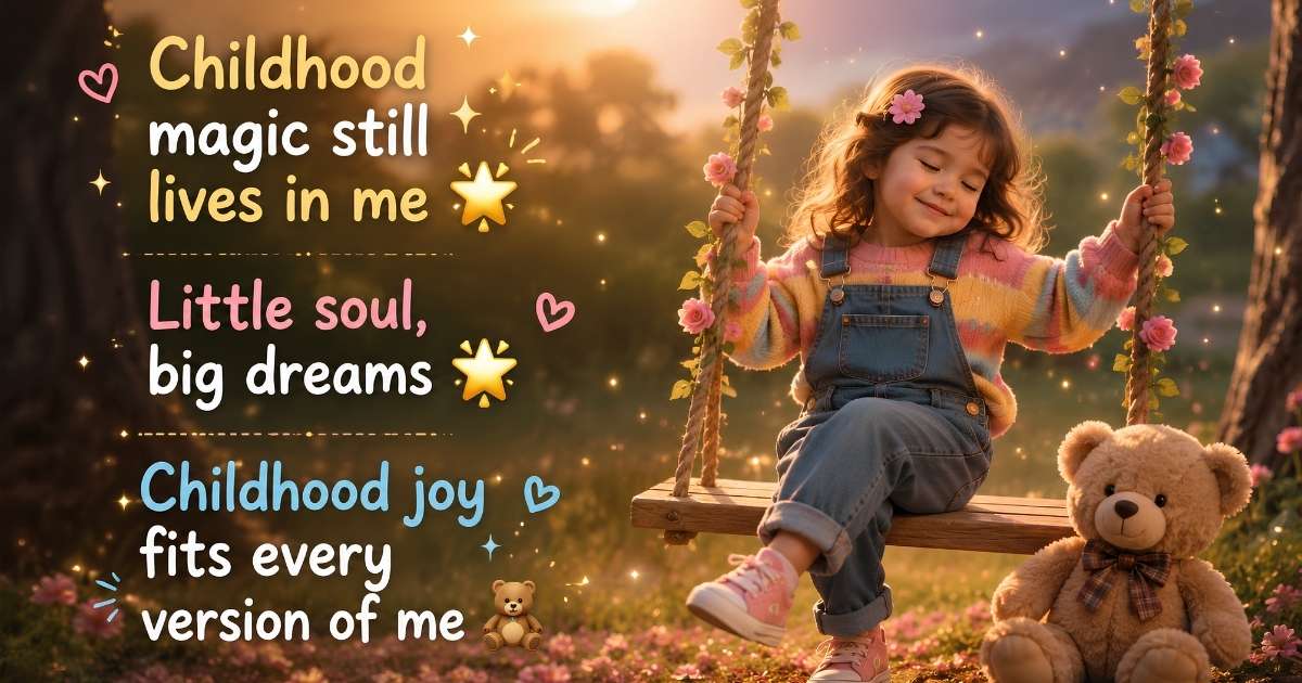 220+ Inner Child Captions for Instagram That Warm the Heart