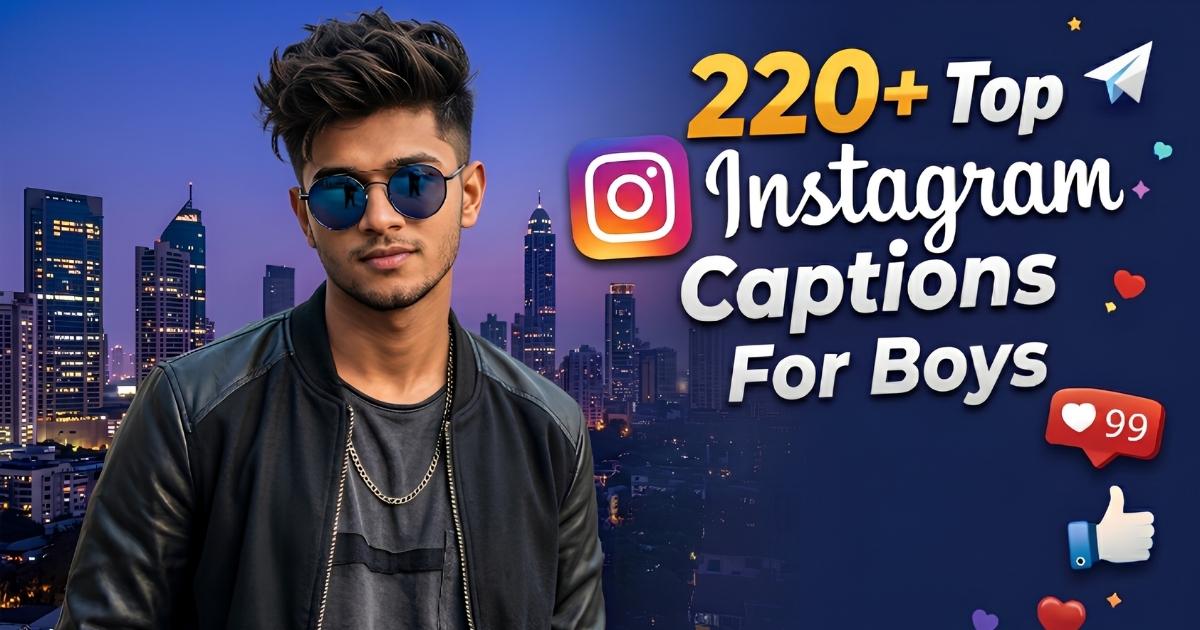 220+ Top Instagram Captions For Boys in Hindi