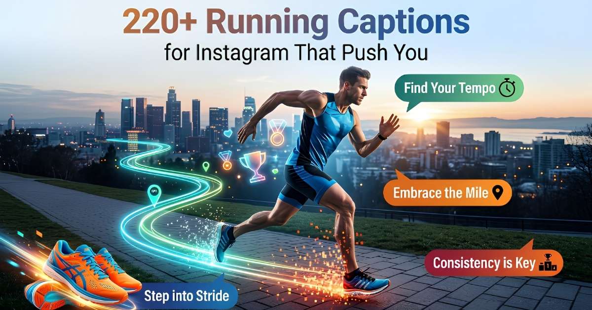 220+ Running Captions for Instagram That Push You